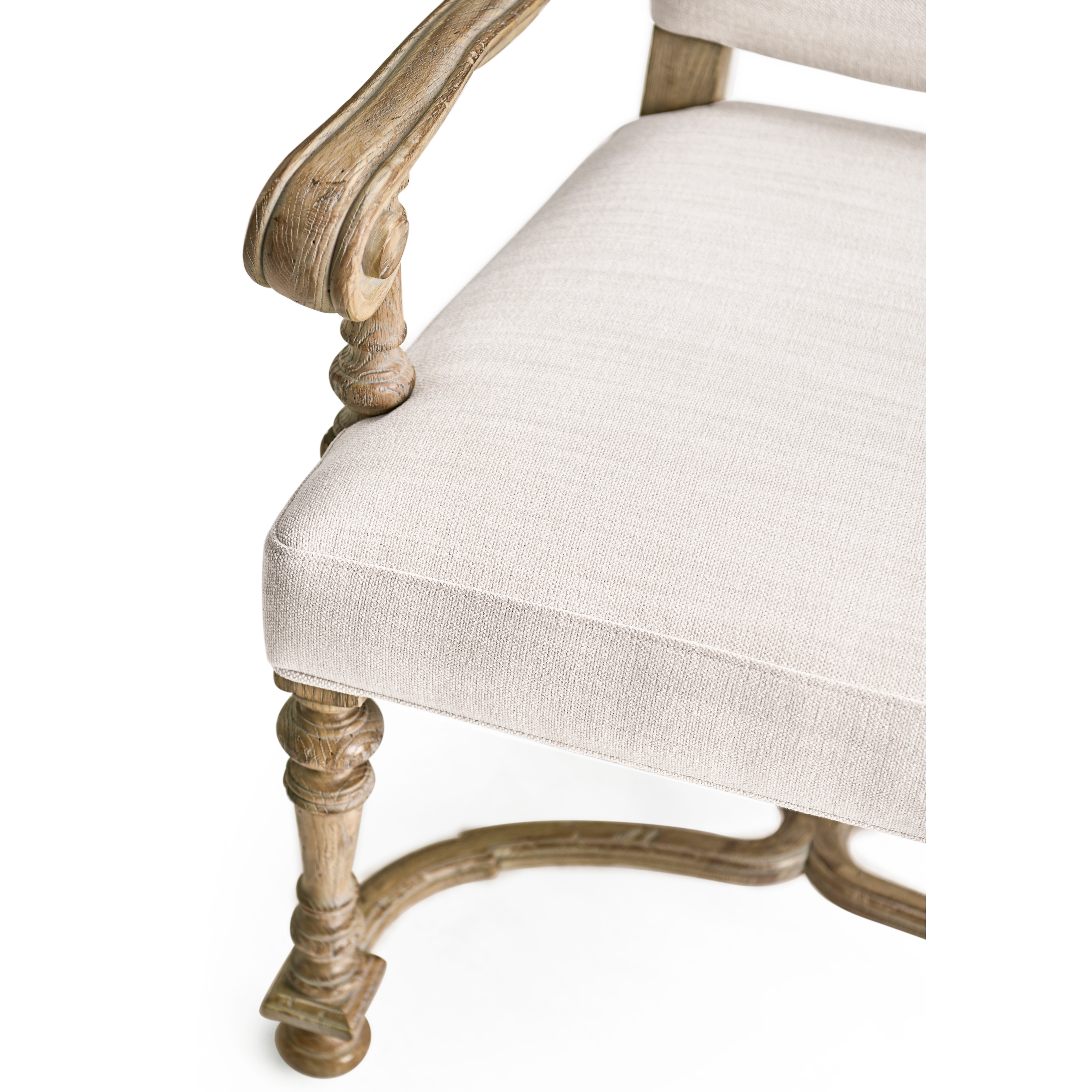 Jonathan Charles Sagehill Upholstered Arm Chair