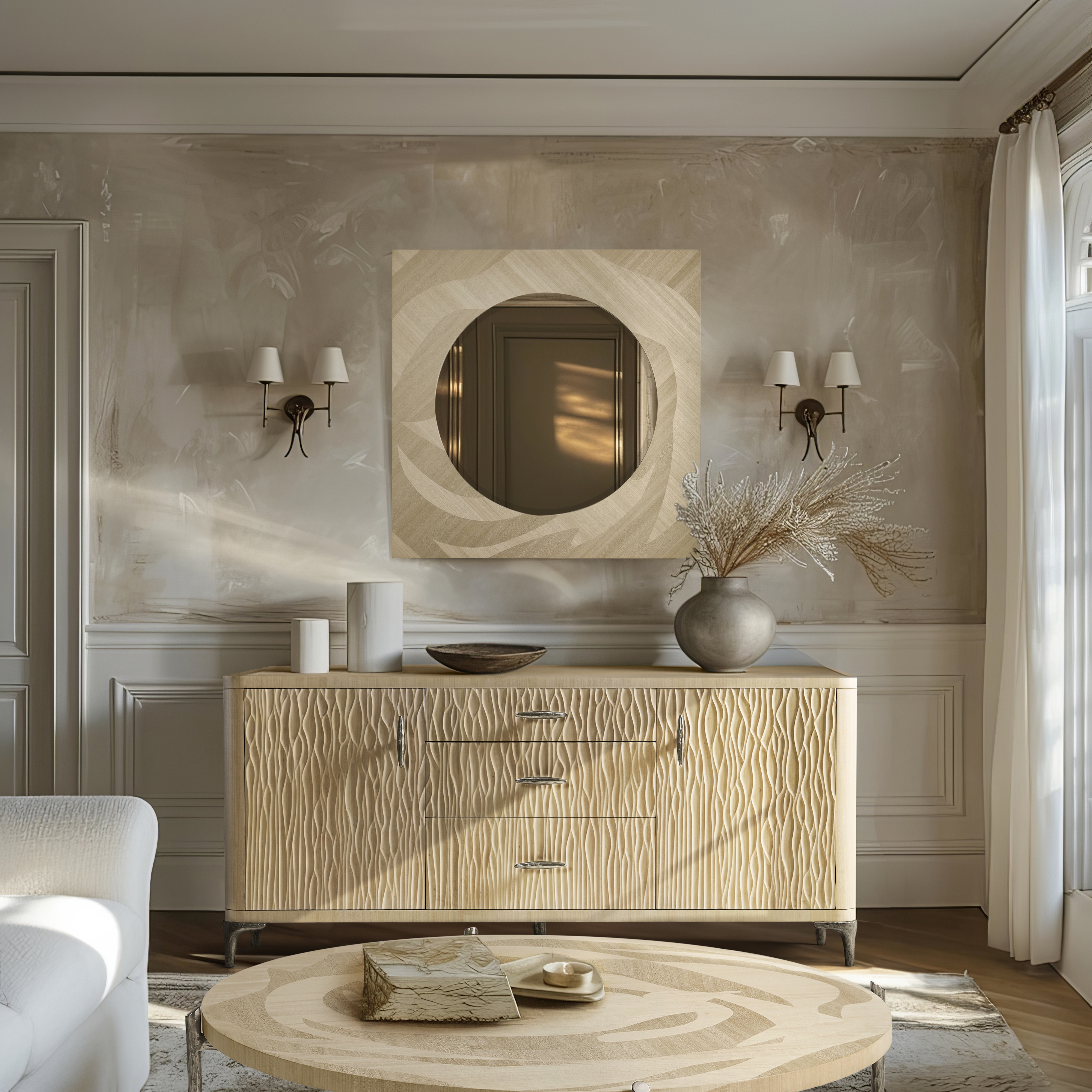 Tidepool Square Mirror