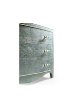 Jonathan Charles Water Suberin Cork Bow Front Chest