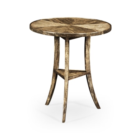 Casual Round Lamp Table