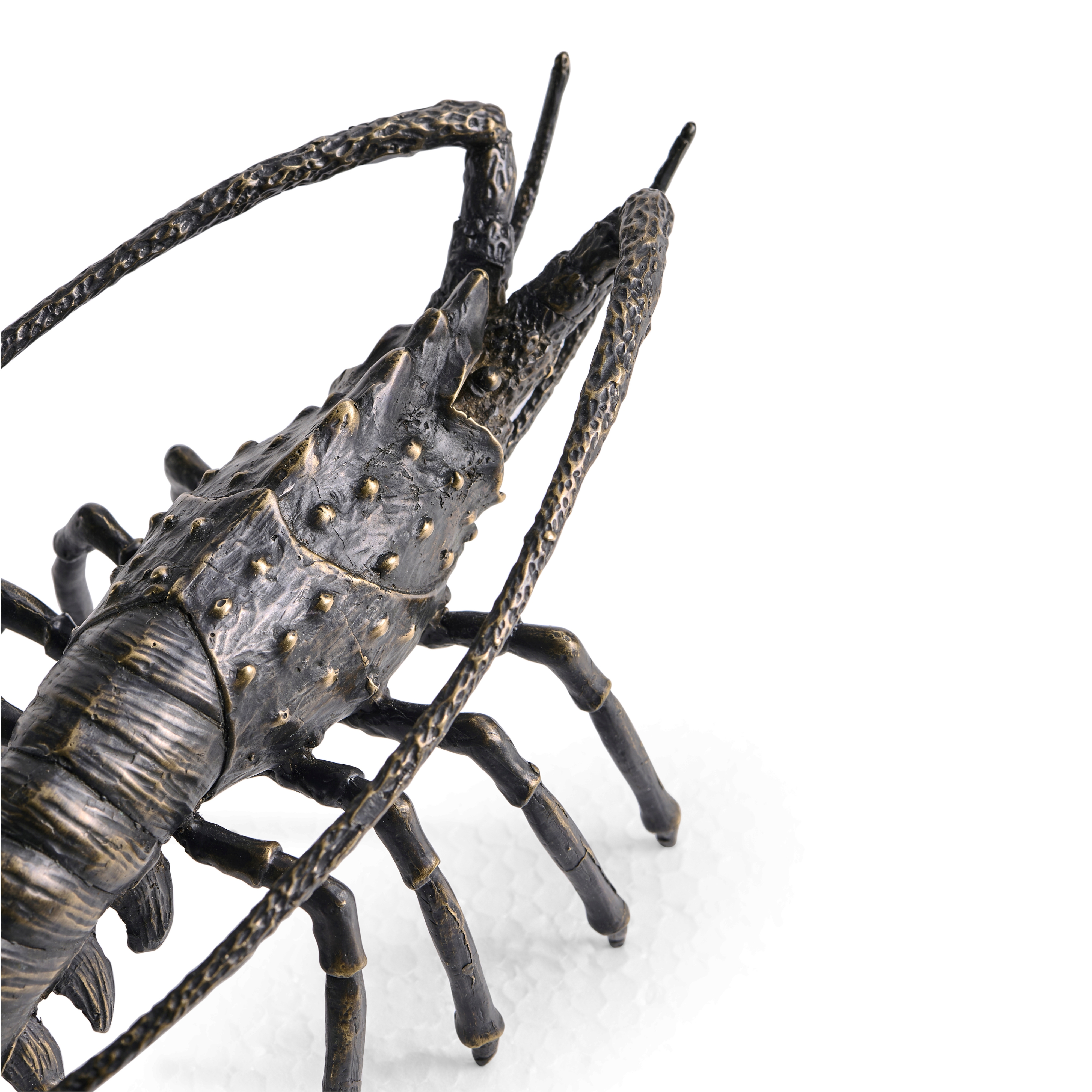 Jonathan Charles JC Traditional Antique Dark Bronze Langoustine