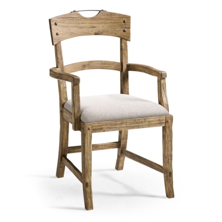 Fabric Dining Arm Chair