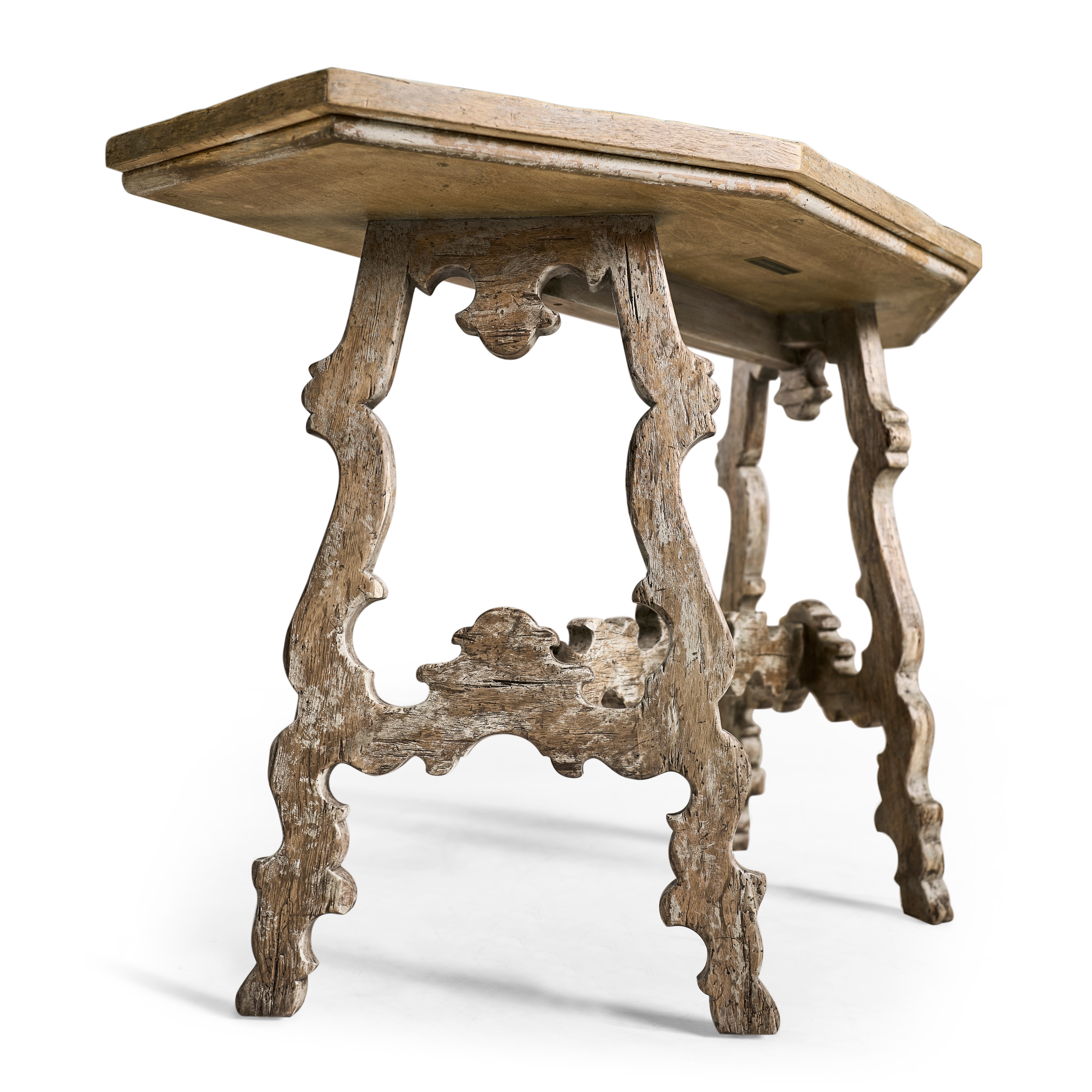 Jonathan Charles Caldera Curved Console Table