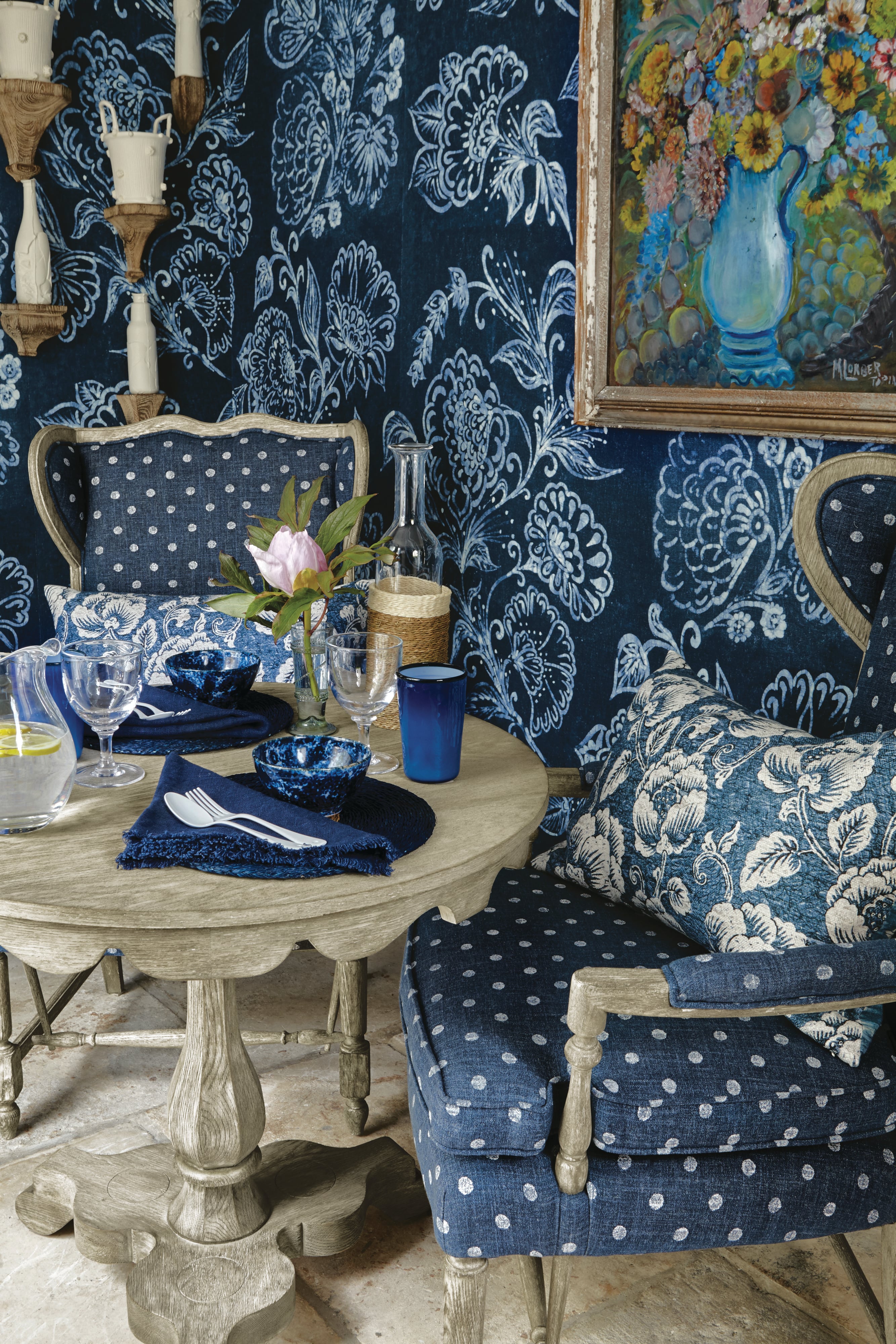 Overbury Grey Oak Table