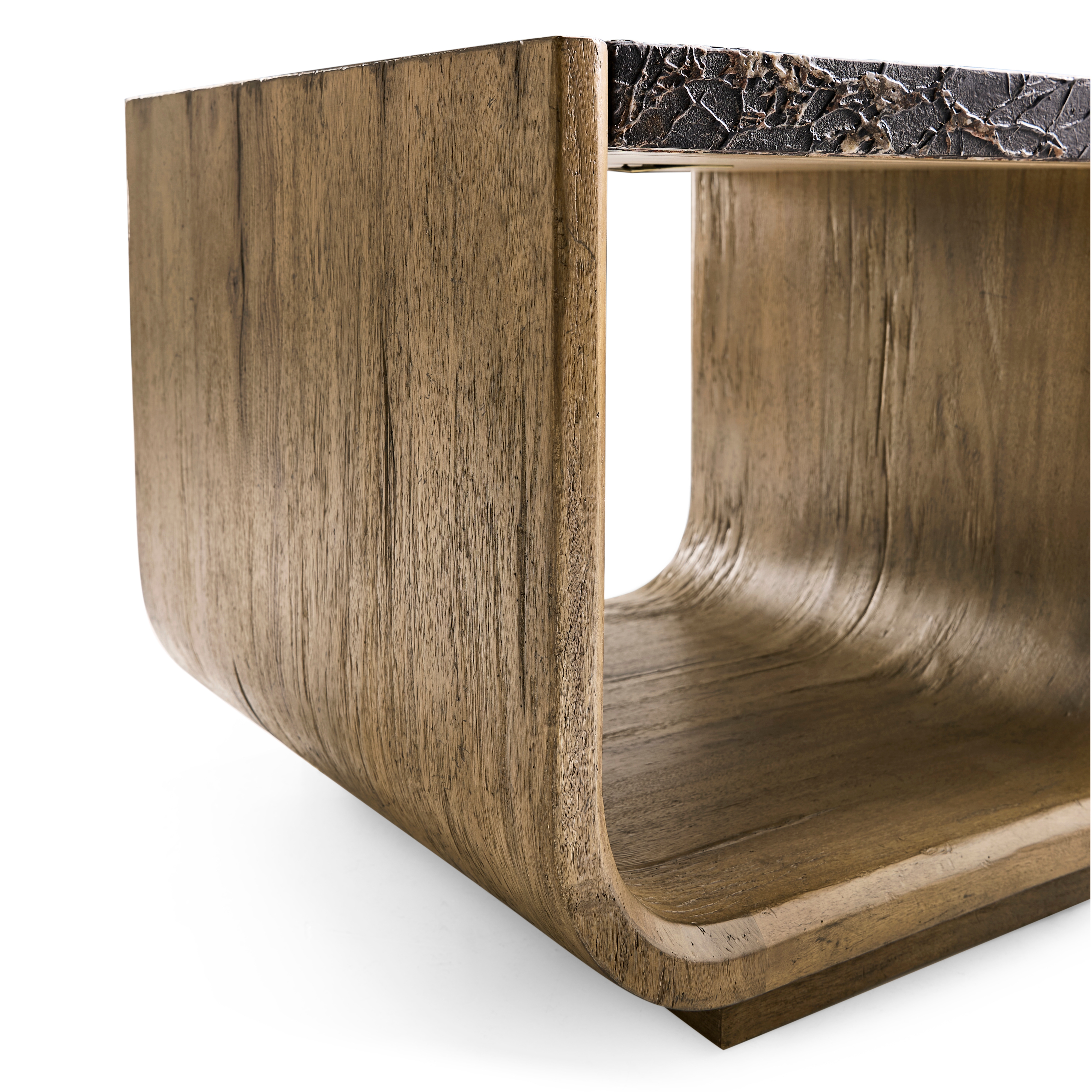 Jonathan Charles Stone Ridge Marble Side Table