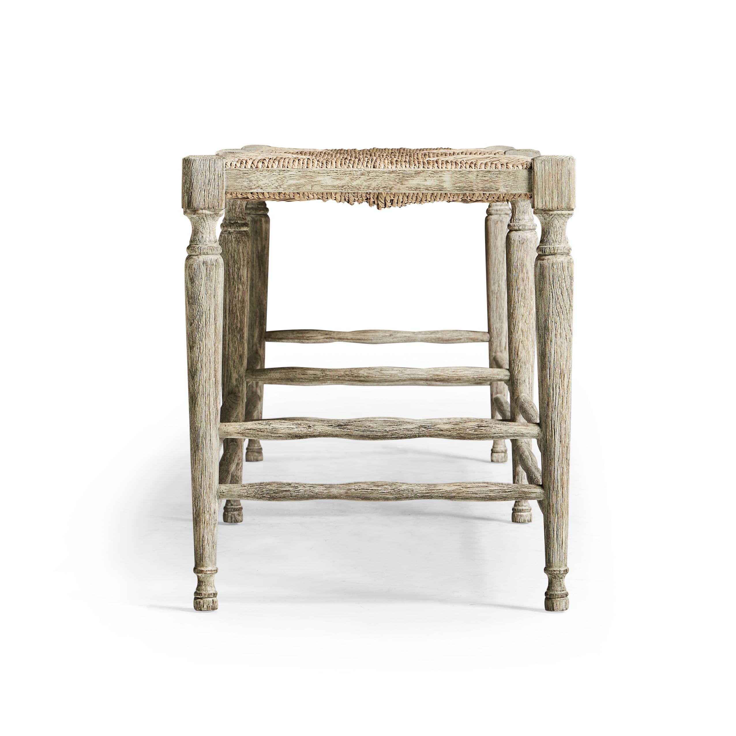 Bodiam Grey Oak Bench