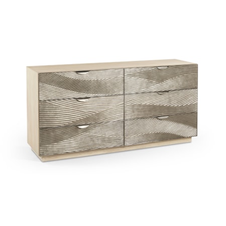 Capillary Cast Metal Texture Double Dresser