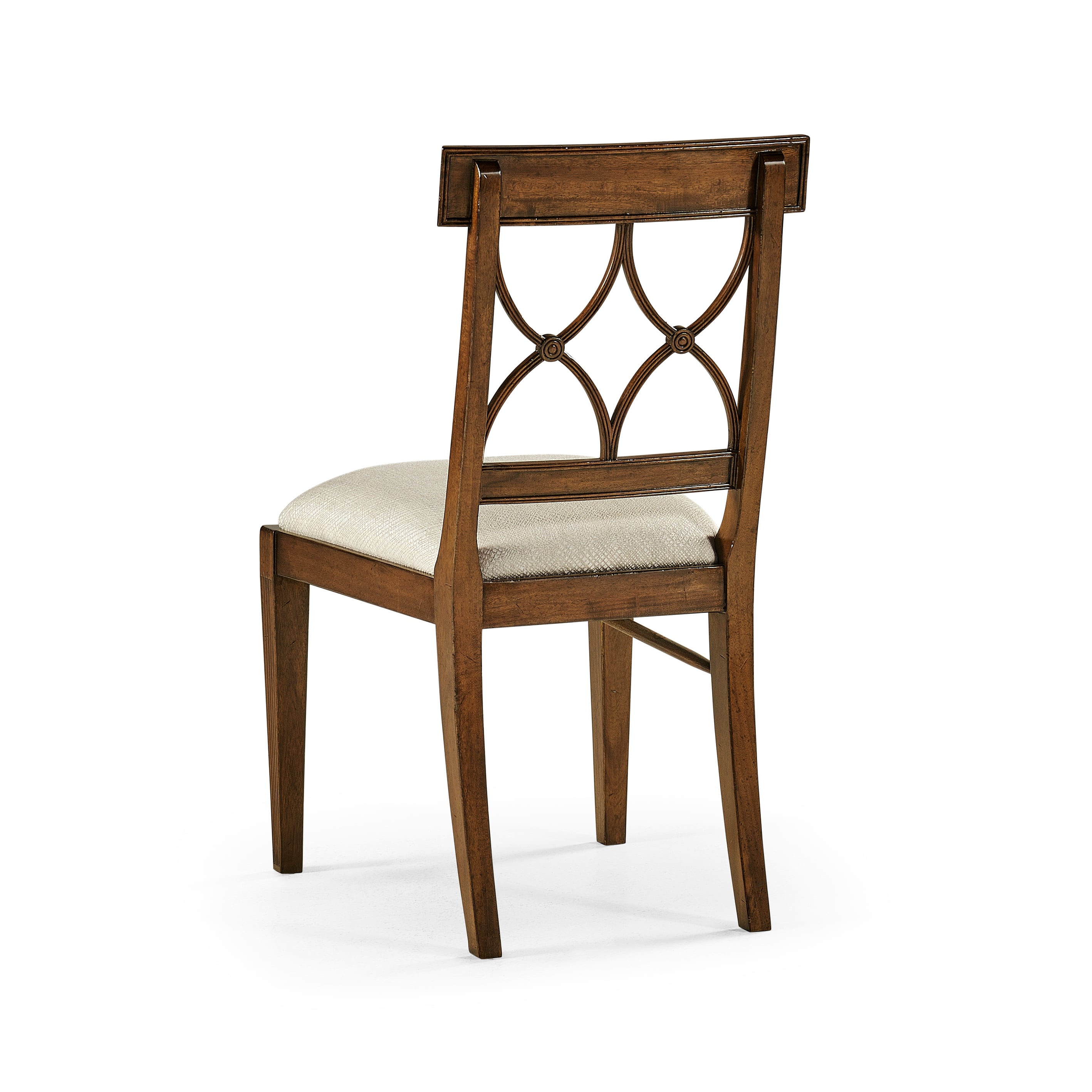 Regency Mahogany Curved Back Side Chair