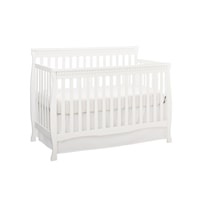 Contemporary Convertible Slat Crib