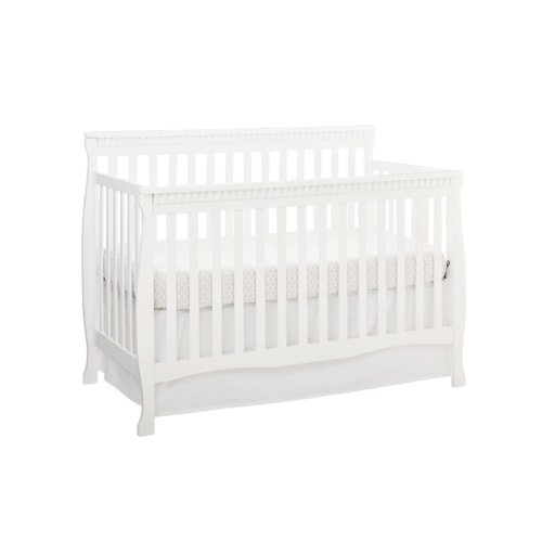 Contemporary Convertible Slat Crib