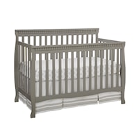 Contemporary Convertible Slat Crib