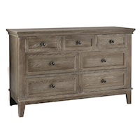 Traditional 7-Drawer Dresser