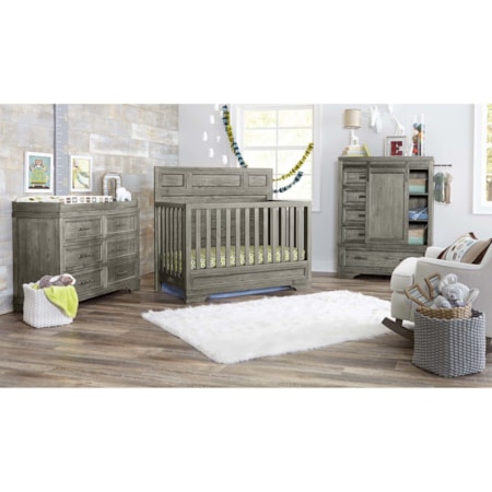 Foundry Flat Top Convertible Crib