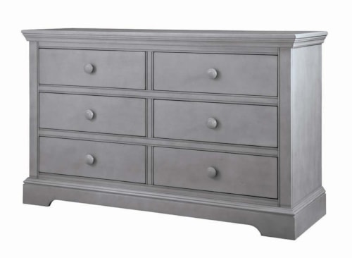 Casual 6-Drawer Dresser