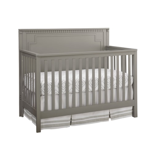 Contemporary Convertible Panel Crib