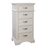 Traditional 5-Drawer Pier Chest