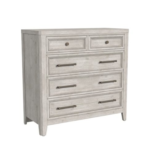 Transitional 5-Drawer Chest