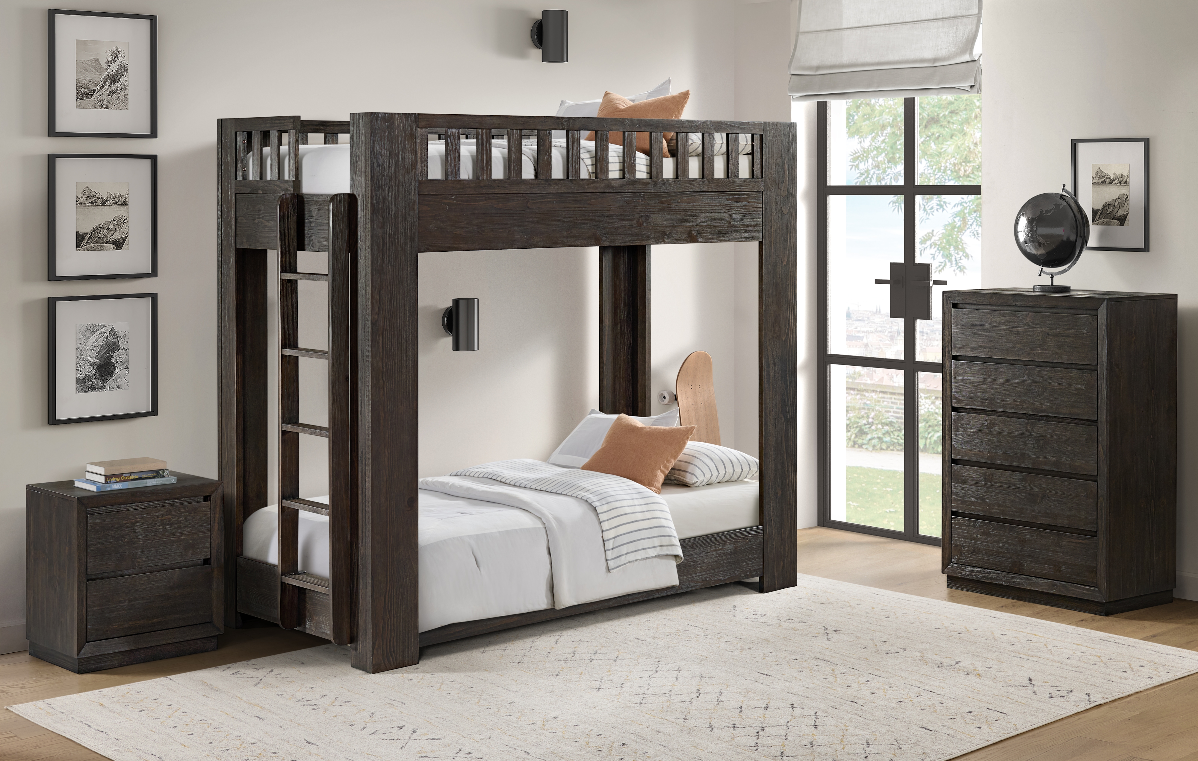 Twin-Over-Twin Bunk Bed