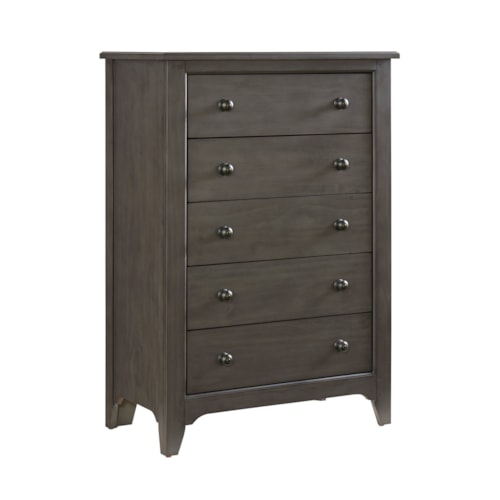Transitional 5-Drawer Chest