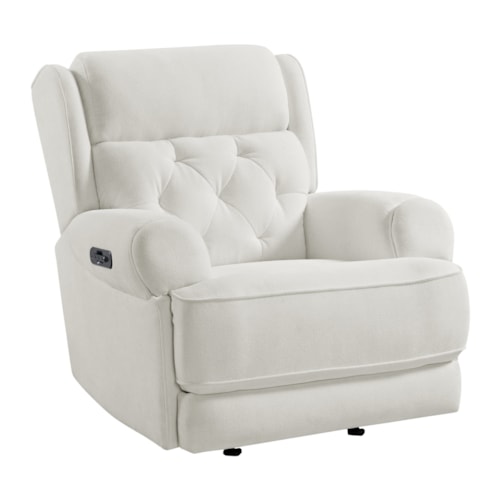 Transitional Power Gliding Recliner with Heating