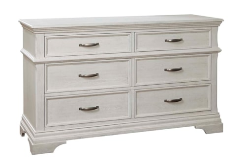 Traditional 6-Drawer Dresser