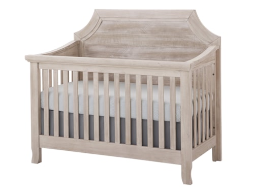 Mid-Century Modern Convertible Clip Crib