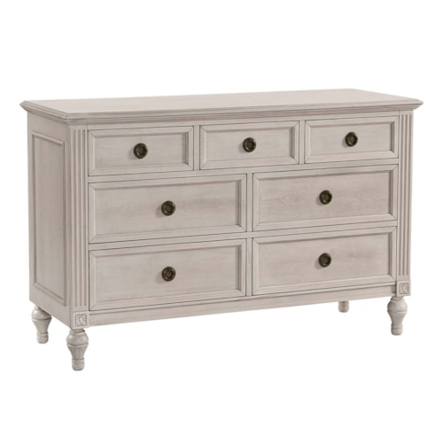 Traditional 7-Drawer Dresser