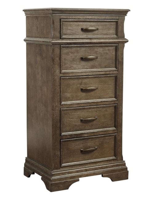 Traditional 5-Drawer Pier Chest