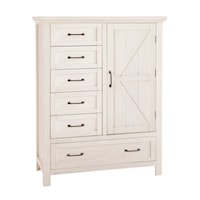 Farmhouse 6-Drawer Chifferobe