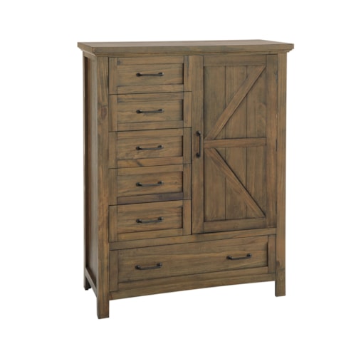 Farmhouse 6-Drawer Chifferobe