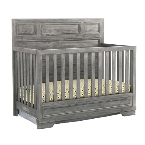 Farmhouse Flat Top Convertible Crib
