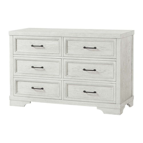Farmhouse 6-Drawer Dresser