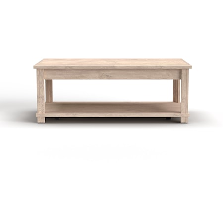 Coffee Table with Open Shelf