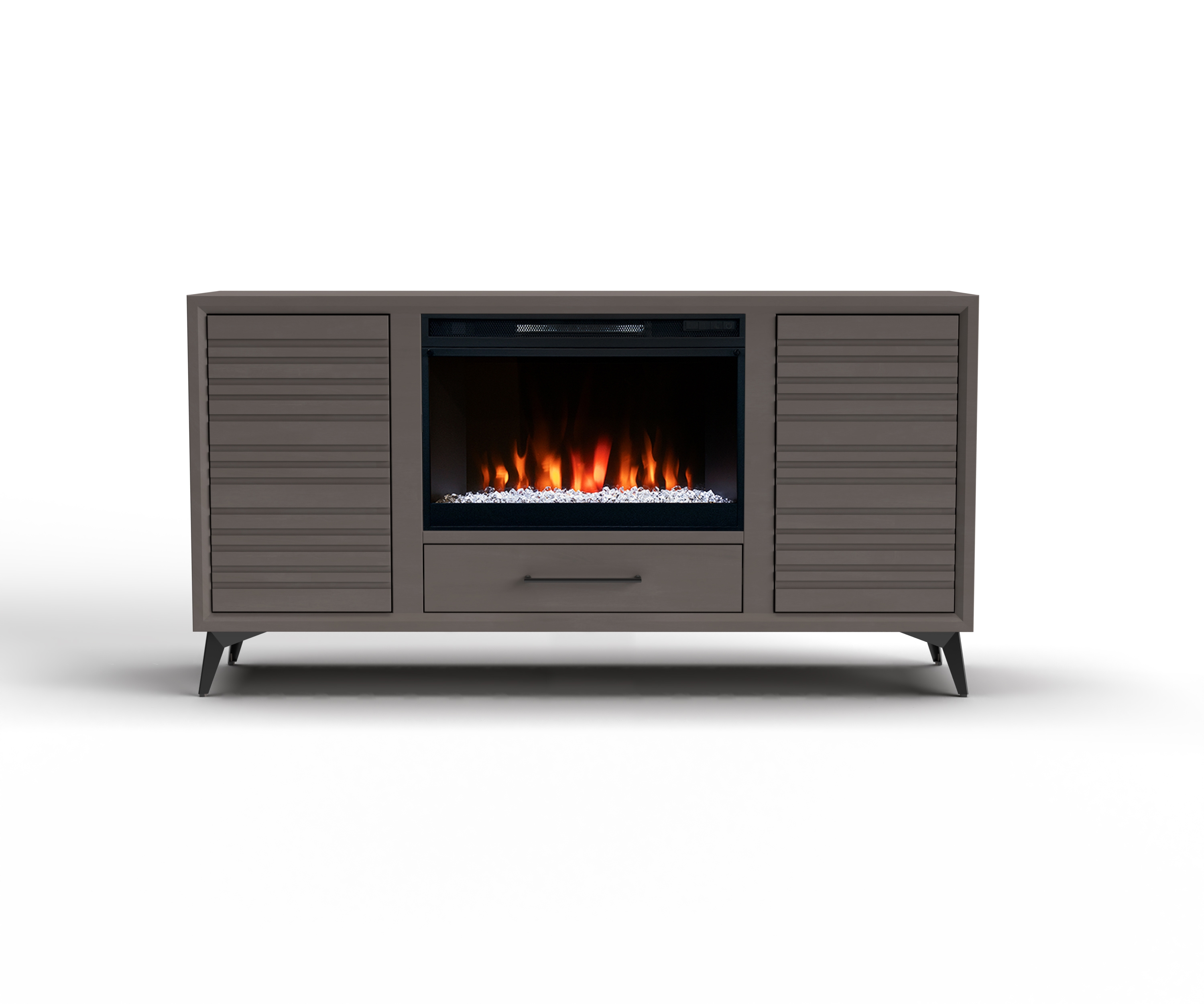 Legends Furniture Malibu 64" 2-Door Fireplace TV Stand