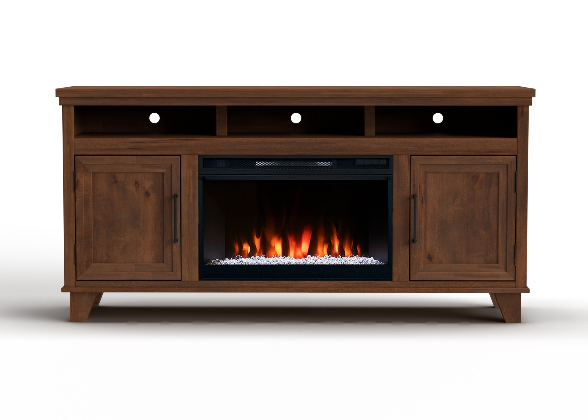64" Fireplace TV Stand