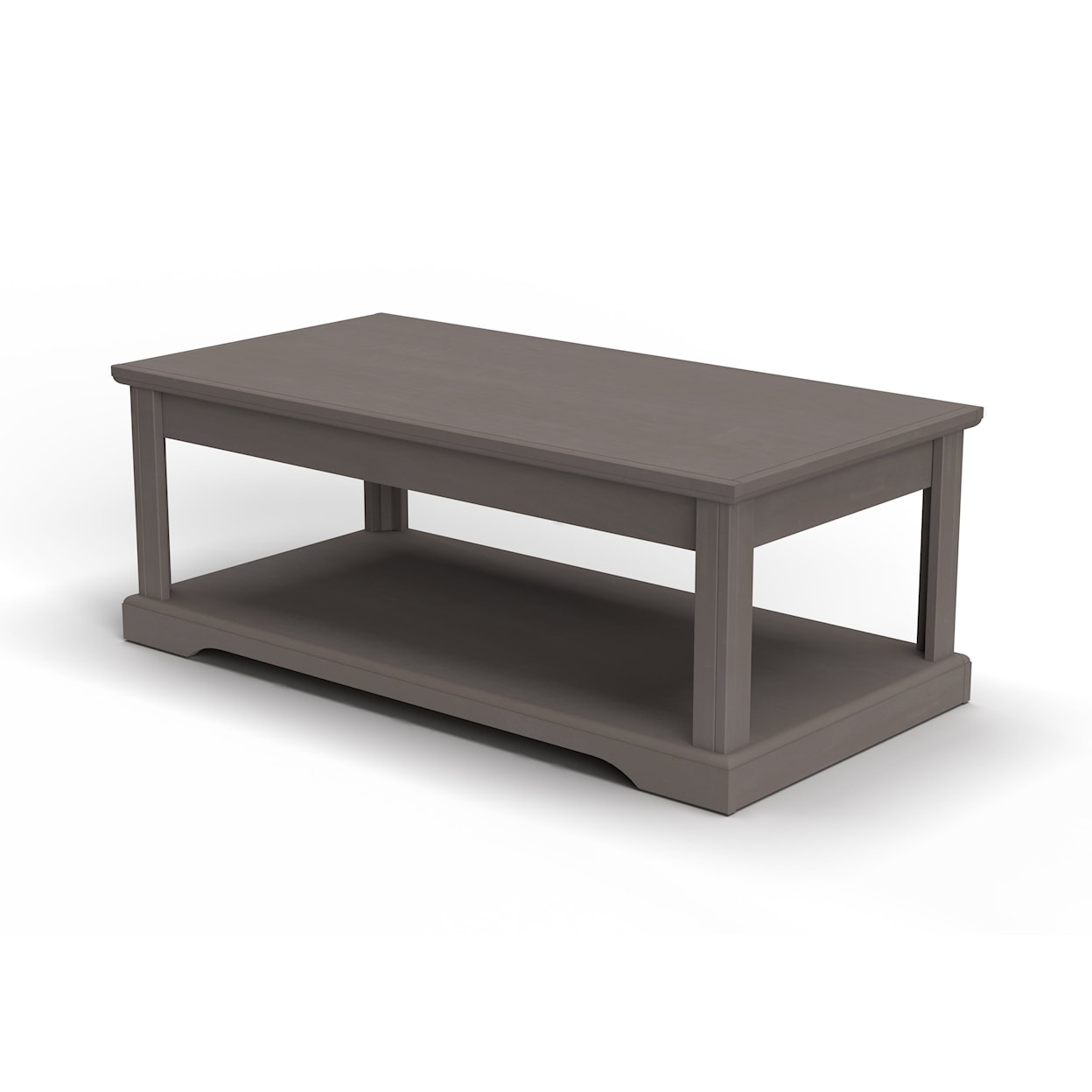 Legends Furniture Cheyenne Coffee Table with Open Shelf
