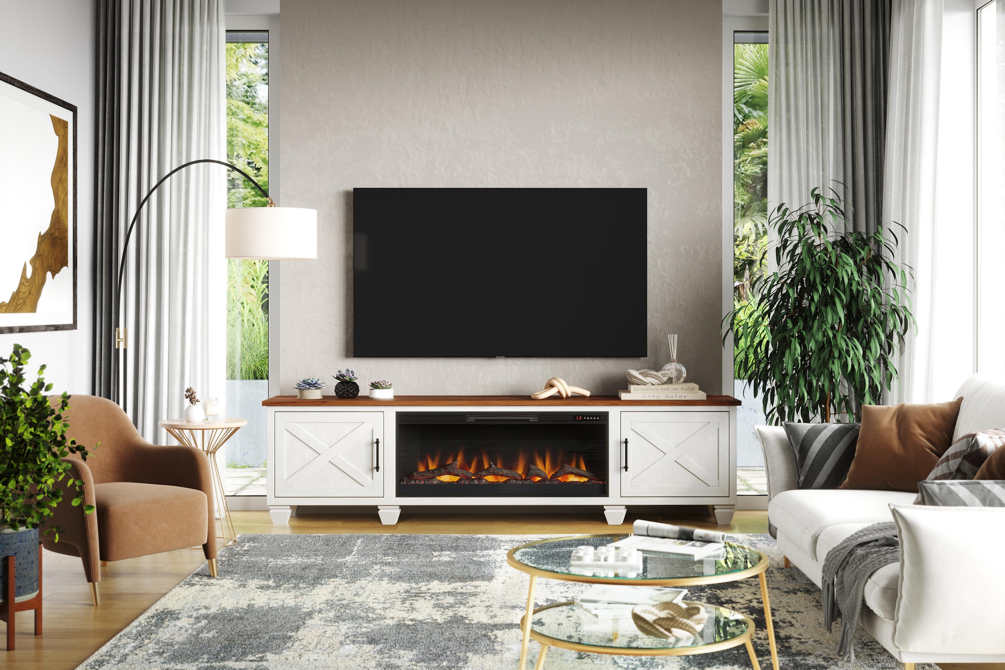 Legends Furniture Liberty 94" Fireplace TV Stand