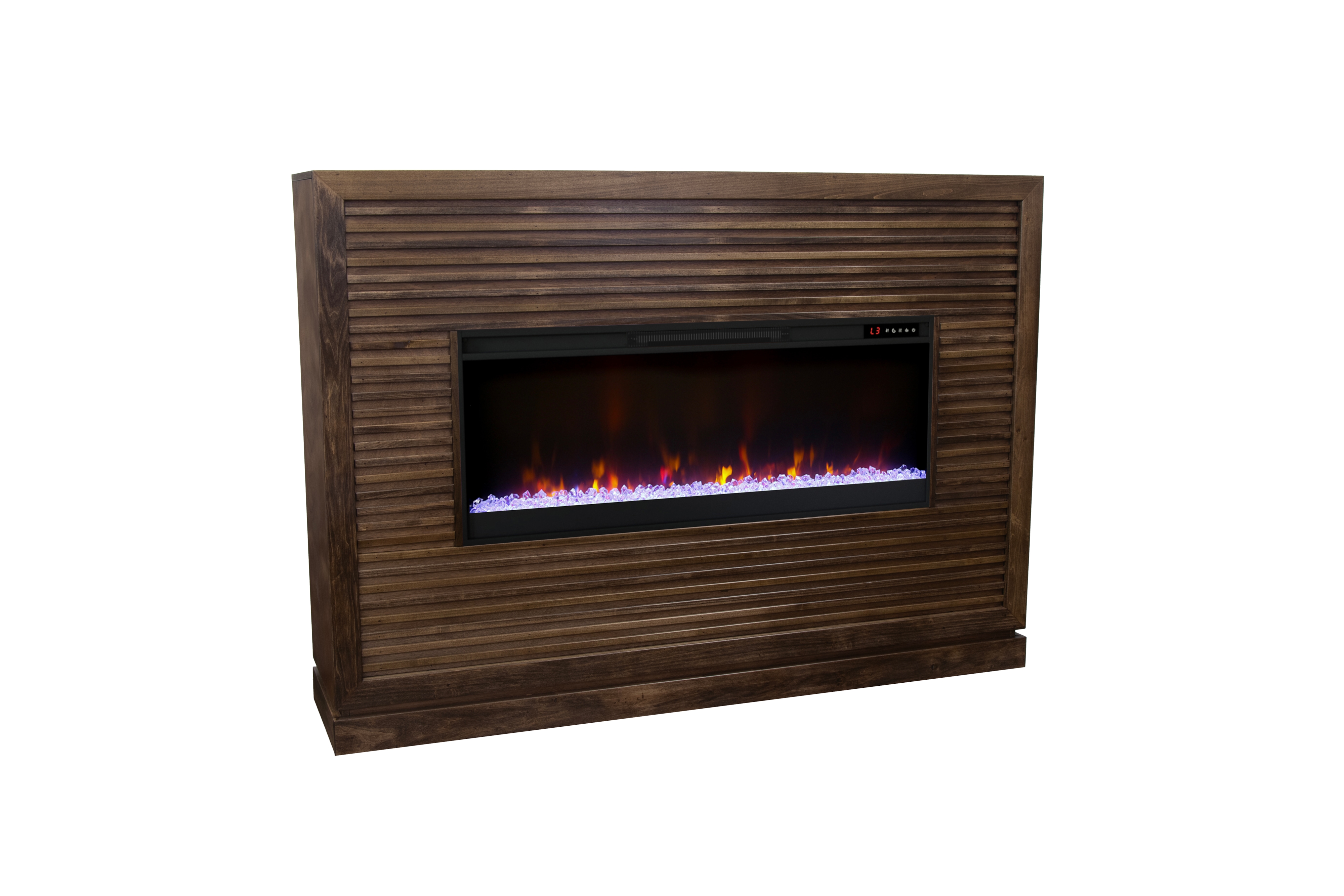 64" Electric Fireplace Mantel