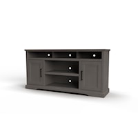 Transitional 65-Inch TV Console