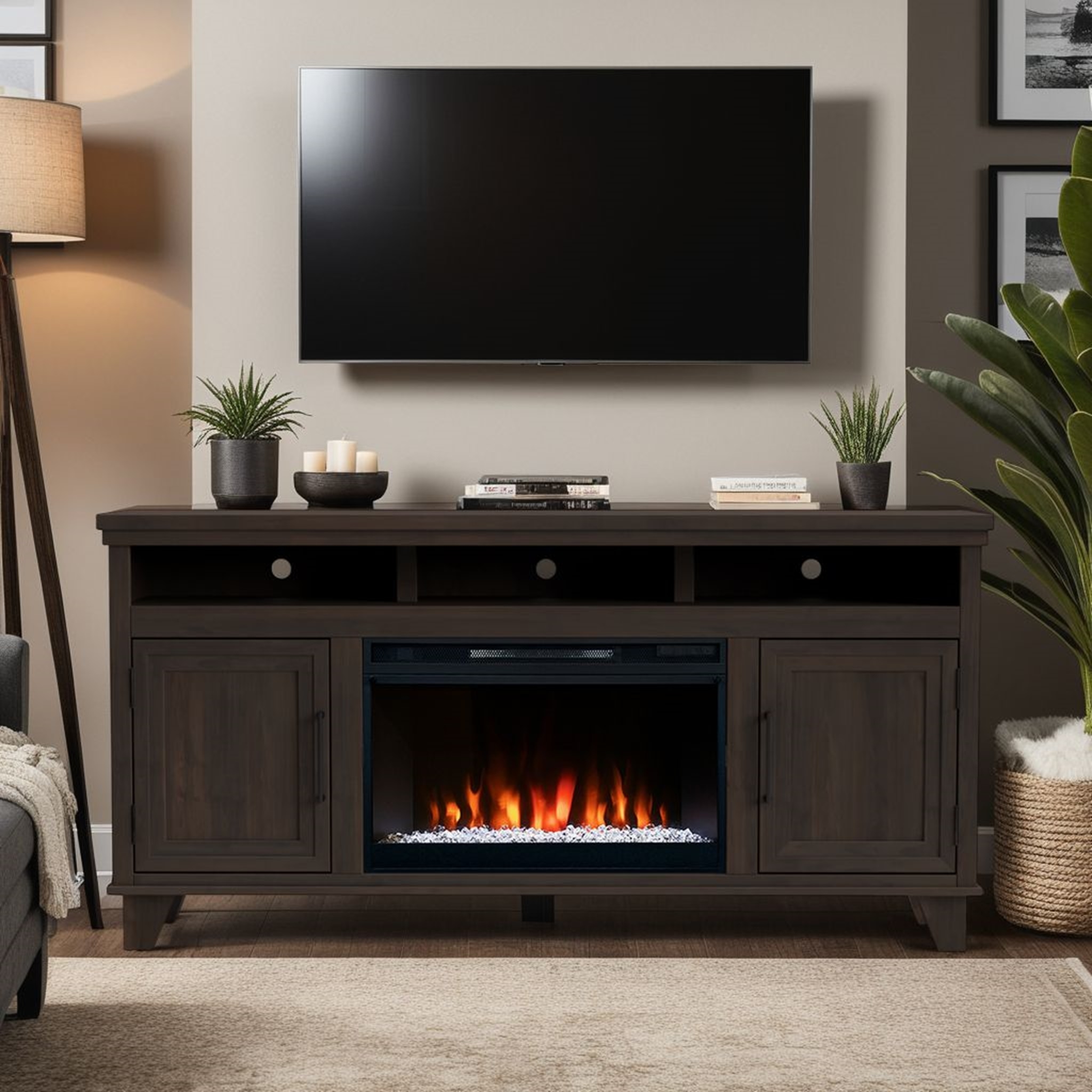 Legends Furniture Sonoma 64" Fireplace TV Stand