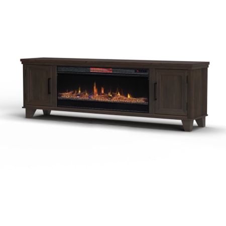 79" Fireplace TV Stand
