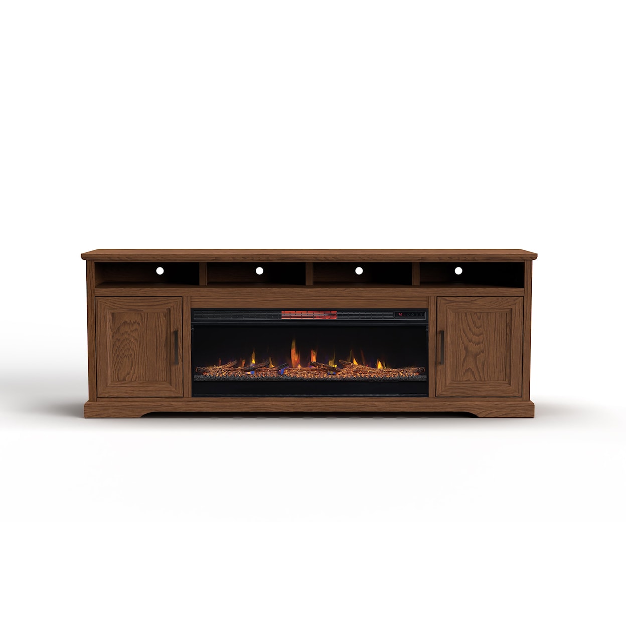 Legends Furniture Cheyenne 86-Inch Fireplace Console