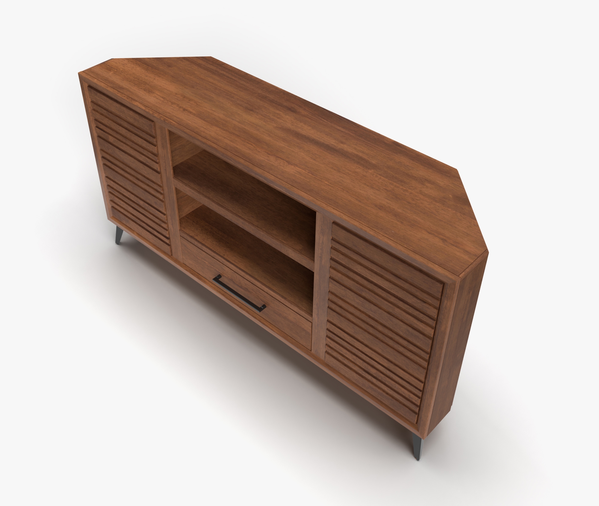 Legends Furniture Malibu 64" 2-Door Corner TV Stand