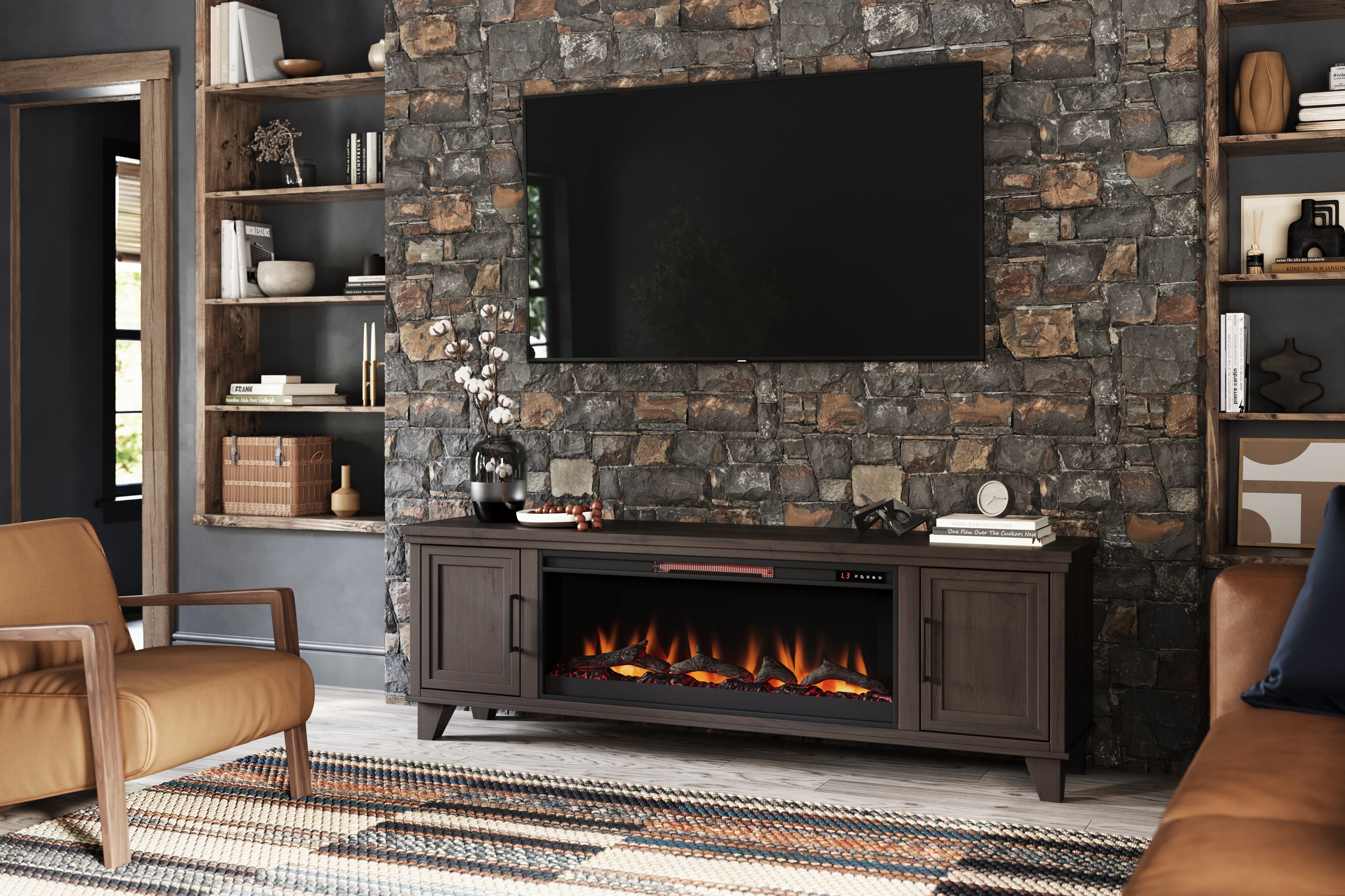 Legends Furniture Sonoma 79" Fireplace TV Stand