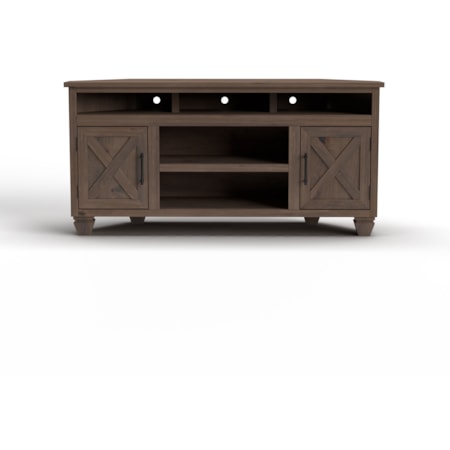 64" Corner TV Stand