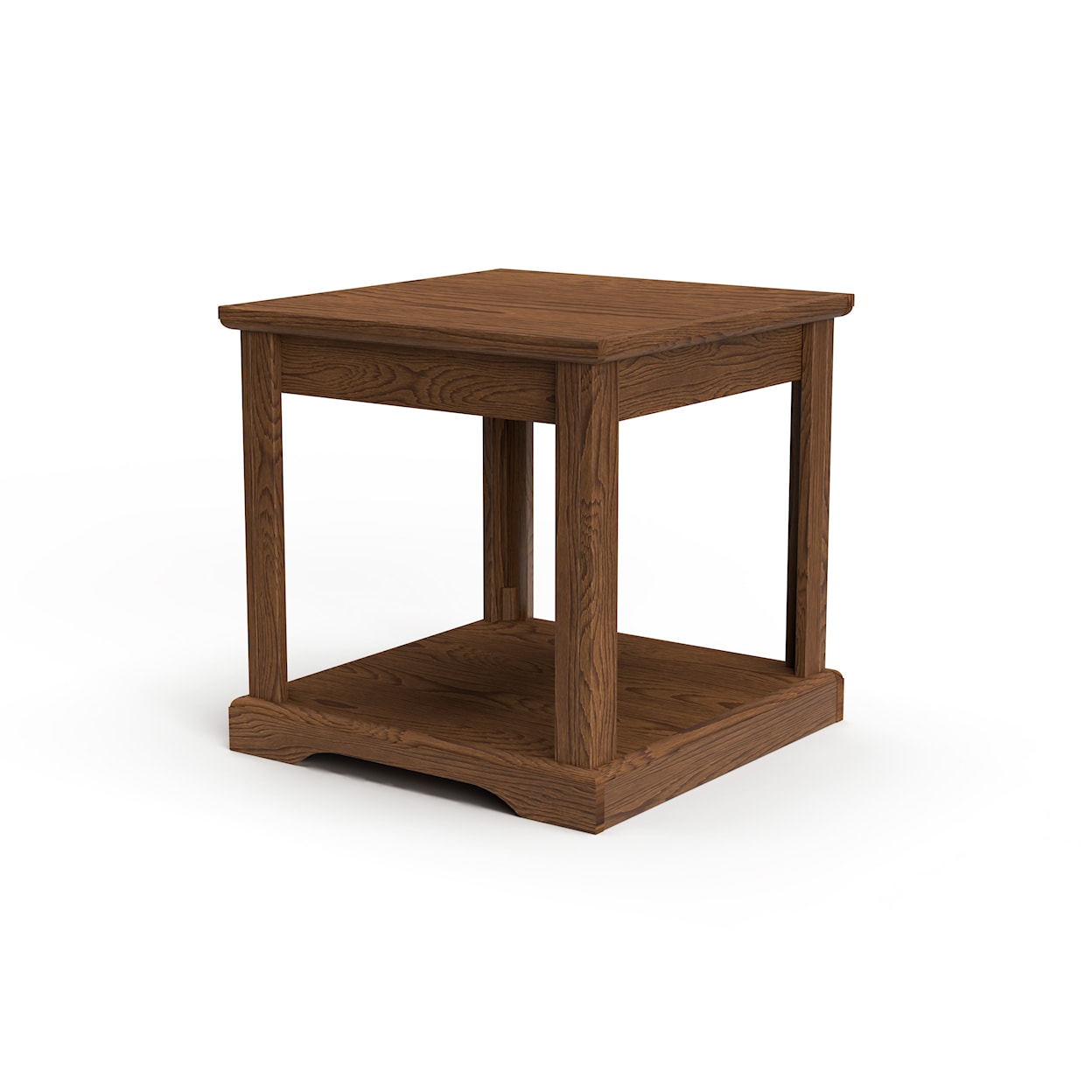 Legends Furniture Cheyenne End Table with Open Shelf