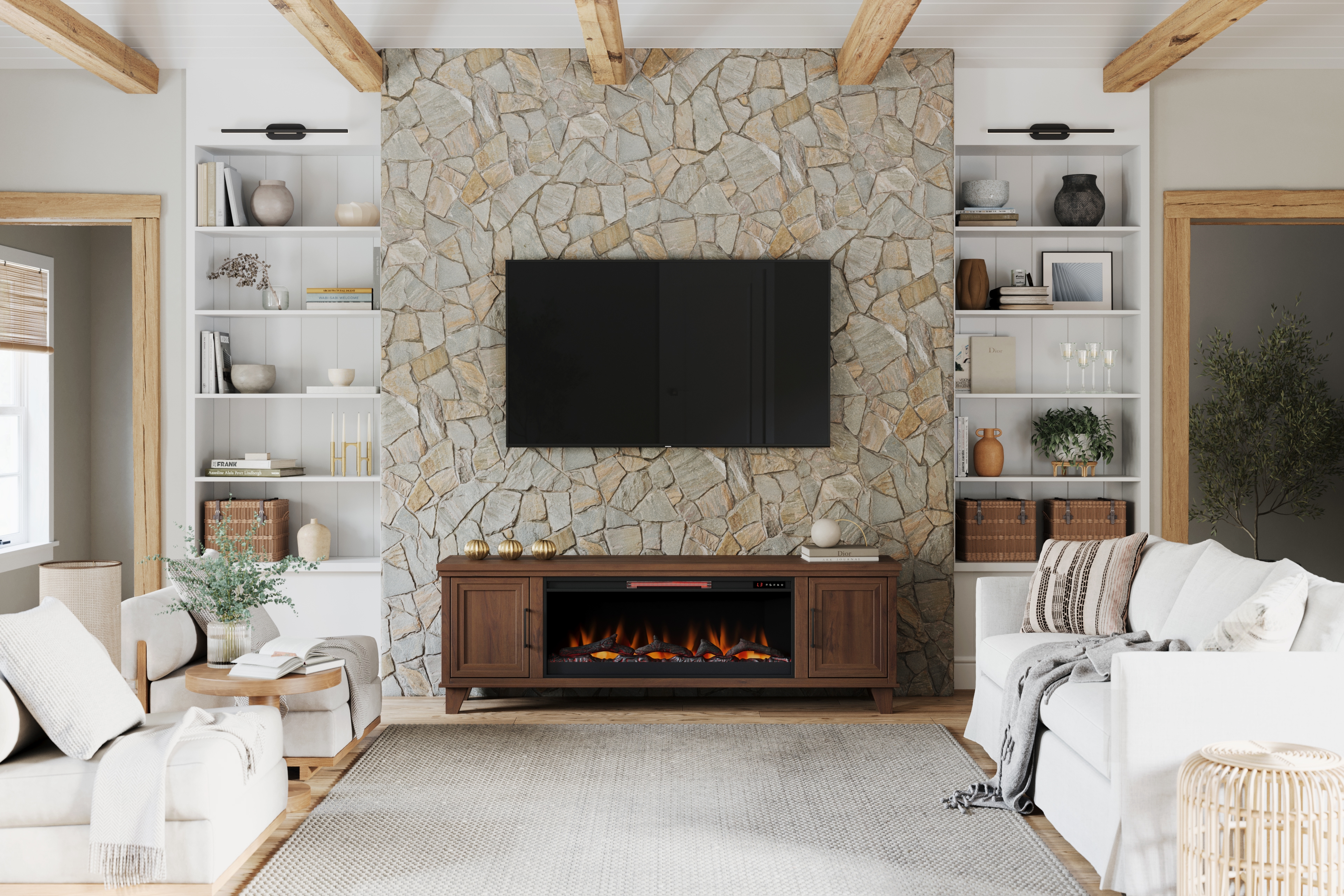 Legends Furniture Sonoma 79" Fireplace TV Stand