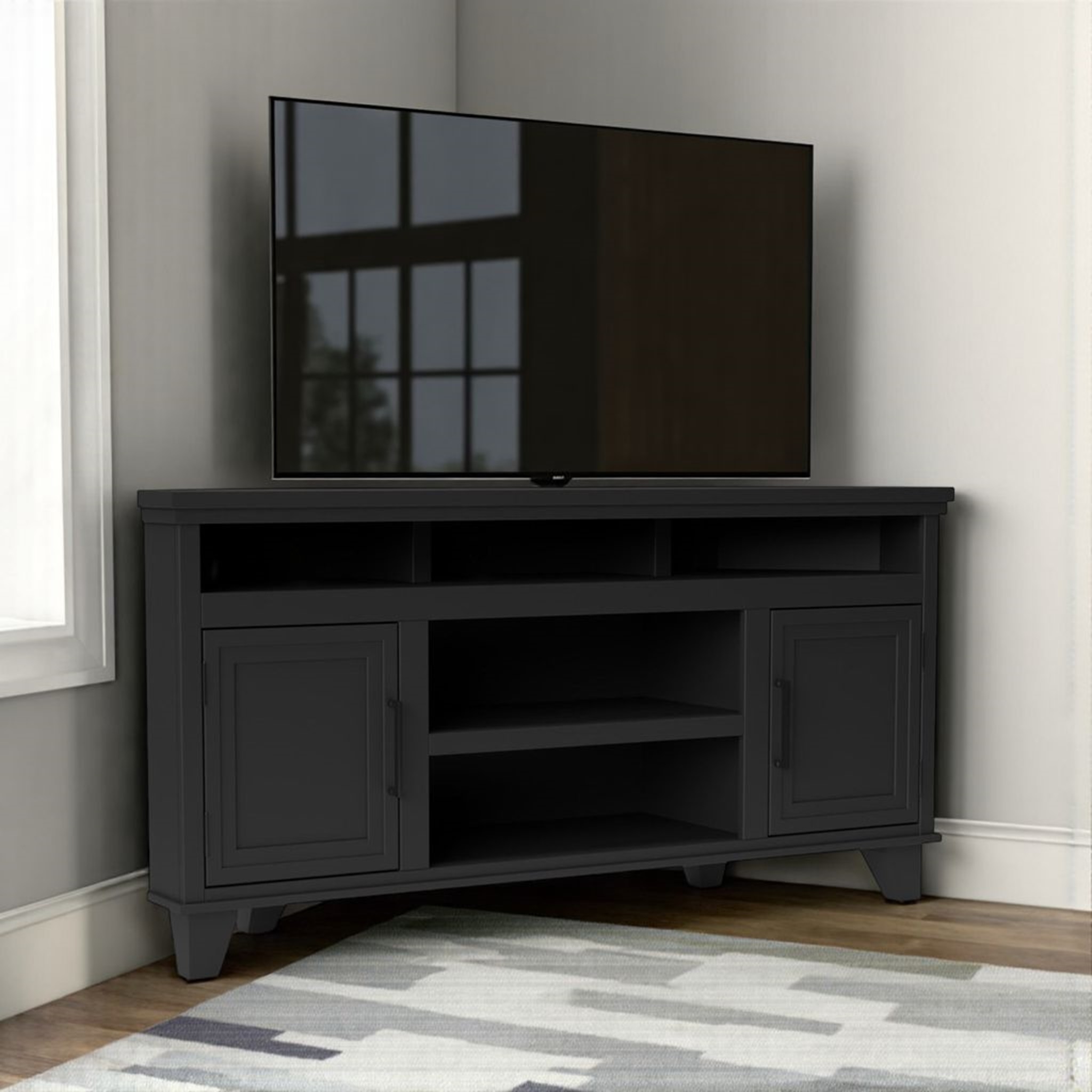 64" Corner TV Stand
