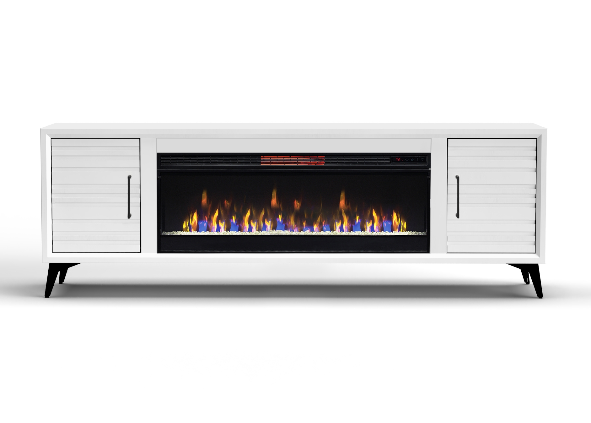 Legends Furniture Malibu 78" 2-Door Fireplace TV Stand