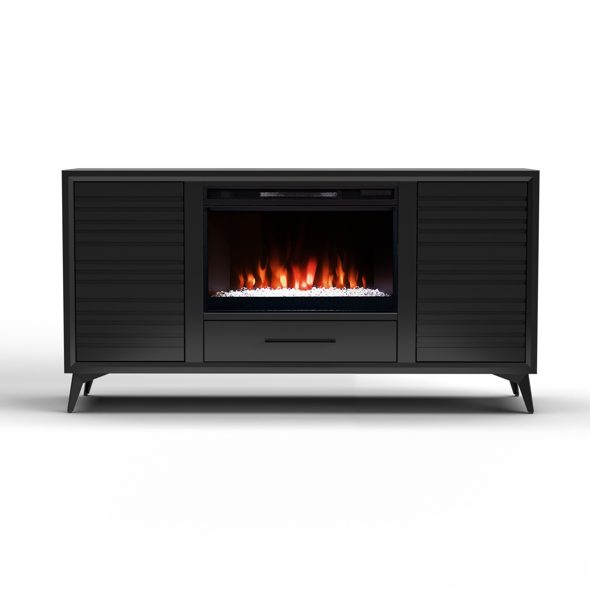 Legends Furniture Malibu 64" 2-Door Fireplace TV Stand